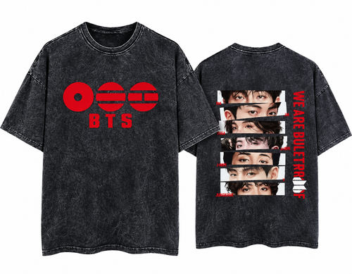 BTS Vintage Oversized T-Shirt